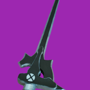 Kirito's Elucidator – Wild Wearable Handmade Kirito's Elucidator Cosplay Prop Pitch Black Sword Replica Black Cosplay Sword from Sword Art Online SAO Kirito Elucidator Prop