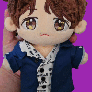 Kpop Plushie – Soft Collectible Plush Toy Inspired by Kpop Stars Cute Kpop Idol Plushie for Fans and Collectors Handmade Kpop Plush Toy with Detailed Embroidery