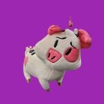 chubby piggy plushie
