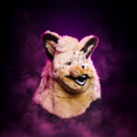 Cat head fursuit