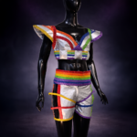 JoJo Siwa costume rainbow-themed