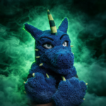 Neon Fang Dragon Fursuit Head & Paws